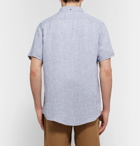 Onia - Jack Button-Down Collar Linen Shirt - Men - Blue