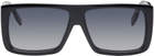 Marc Jacobs Black Rectangular Sunglasses
