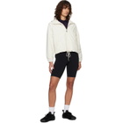 The North Face White Antora Hoodie Rain Jacket