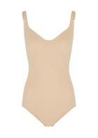 Wolford Mat De Luxe Forming Stretch-jersey Bodysuit - Beige - LB (Large B-Cup)