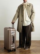 FPM Milano - Bank Light 76cm Leather-Trimmed Makrolon® Polycarbonate Spinner Suitcase