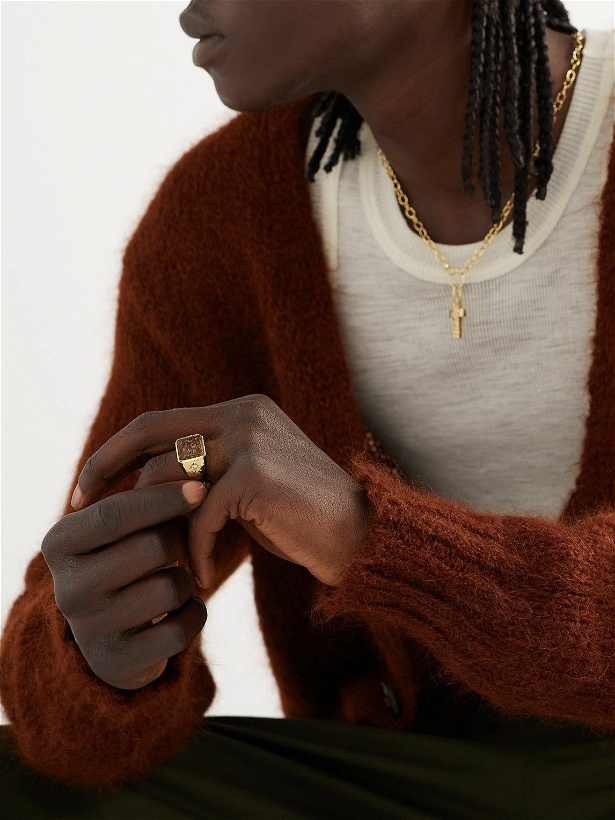 Photo: Octavia Elizabeth - Ambition Gold, Yowah Opal and Diamond Ring - Gold
