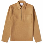 NN07 Men's Ivan Half Zip in Camel