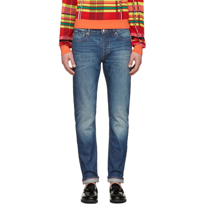 Photo: Paul Smith Blue Tapered Jeans