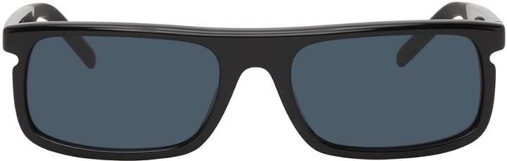 Photo: Kenzo Black Rectangular Sunglasses