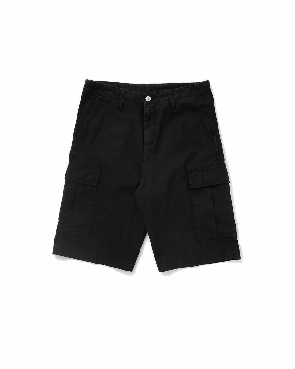 Photo: Carhartt Wip Regular Cargo Short Black - Mens - Cargo Shorts