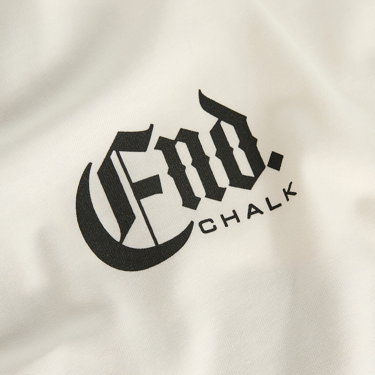 END. Got The Chalk? T-Shirt in Ecru