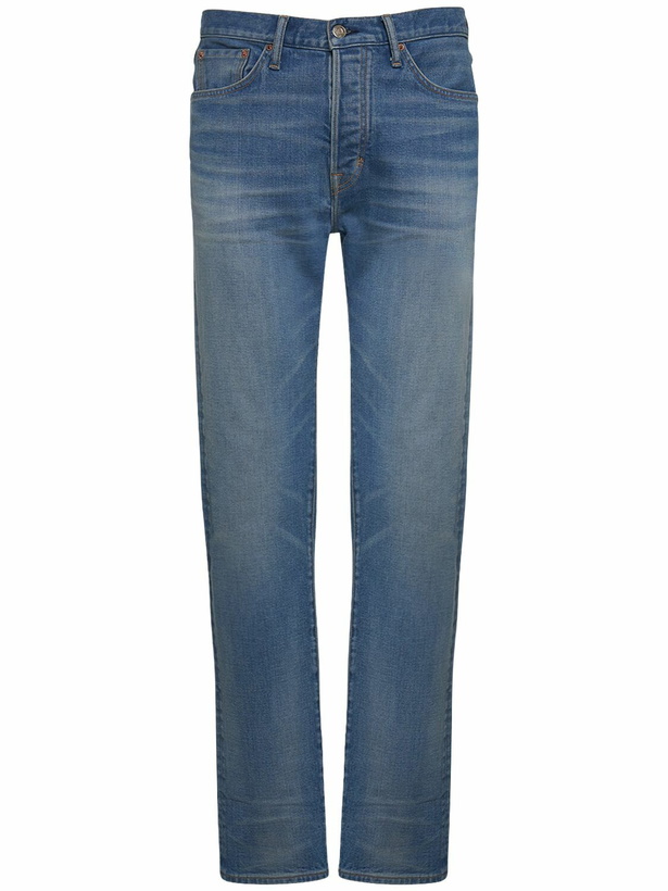 Photo: TOM FORD Broken Denim Twill Jeans