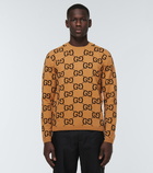 Gucci - GG jacquard wool sweater