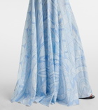 Pucci Angoli cotton maxi skirt