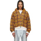 COÛT DE LA LIBERTÉ Multicolor Lydia 'One Of A Kind' Square Flower Hoodie