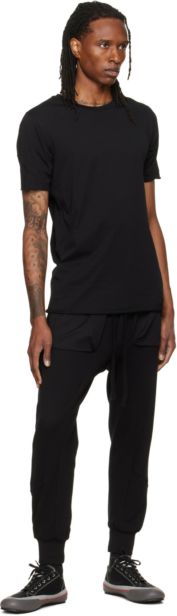 thom/krom Black ST 537 Lounge Pants