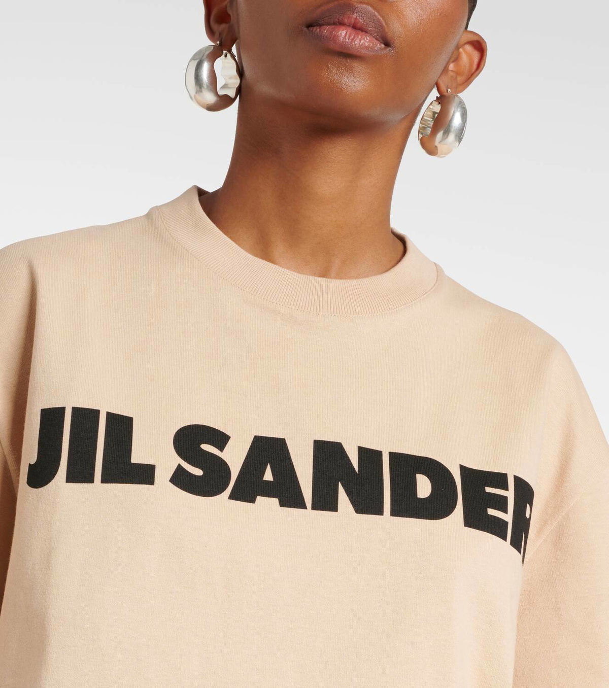 Jil Sander Logo cotton T-shirt Jil Sander