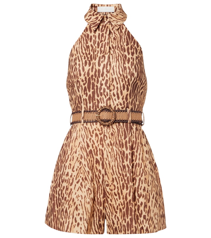 Photo: Zimmermann Printed linen jumpsuit