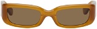 Second/Layer Orange Vega Sunglasses