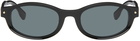 BONNIE CLYDE Black Roller Coaster Sunglasses