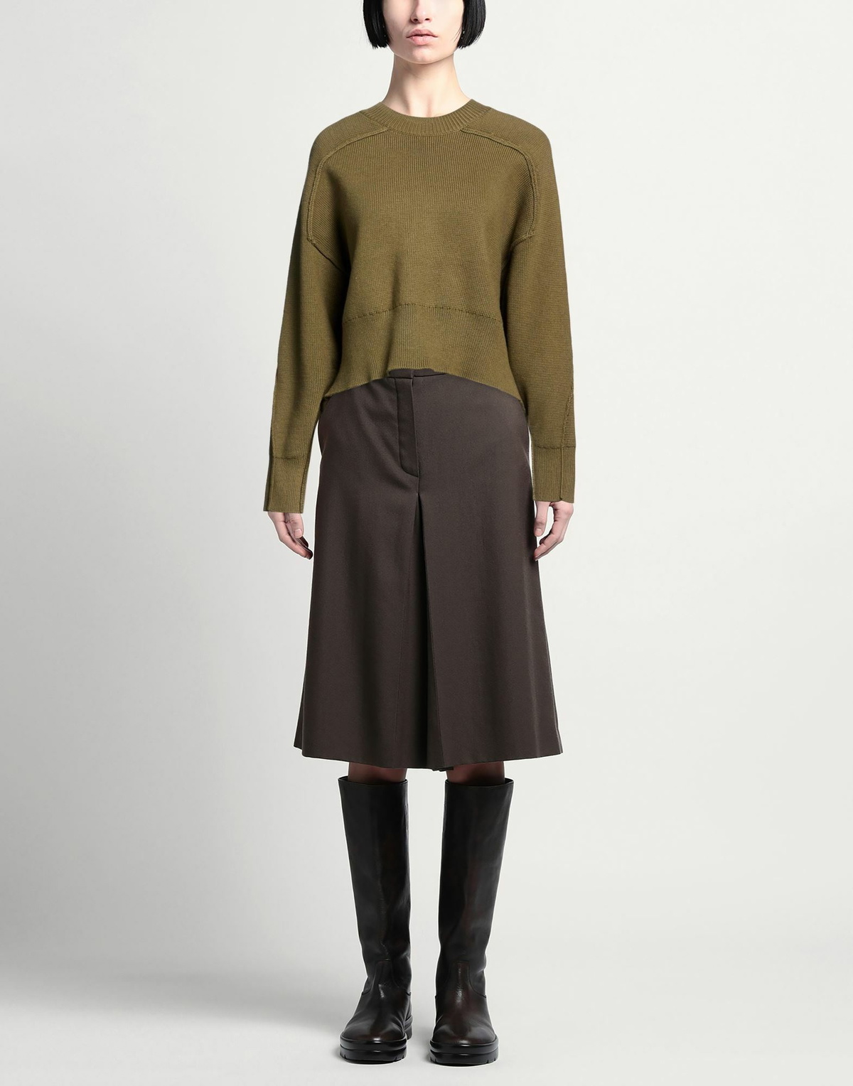 Rag & Bone Womens Sweater Military in Green