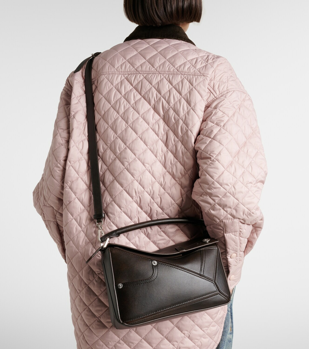 Loewe Puzzle Panta Small leather tote bag