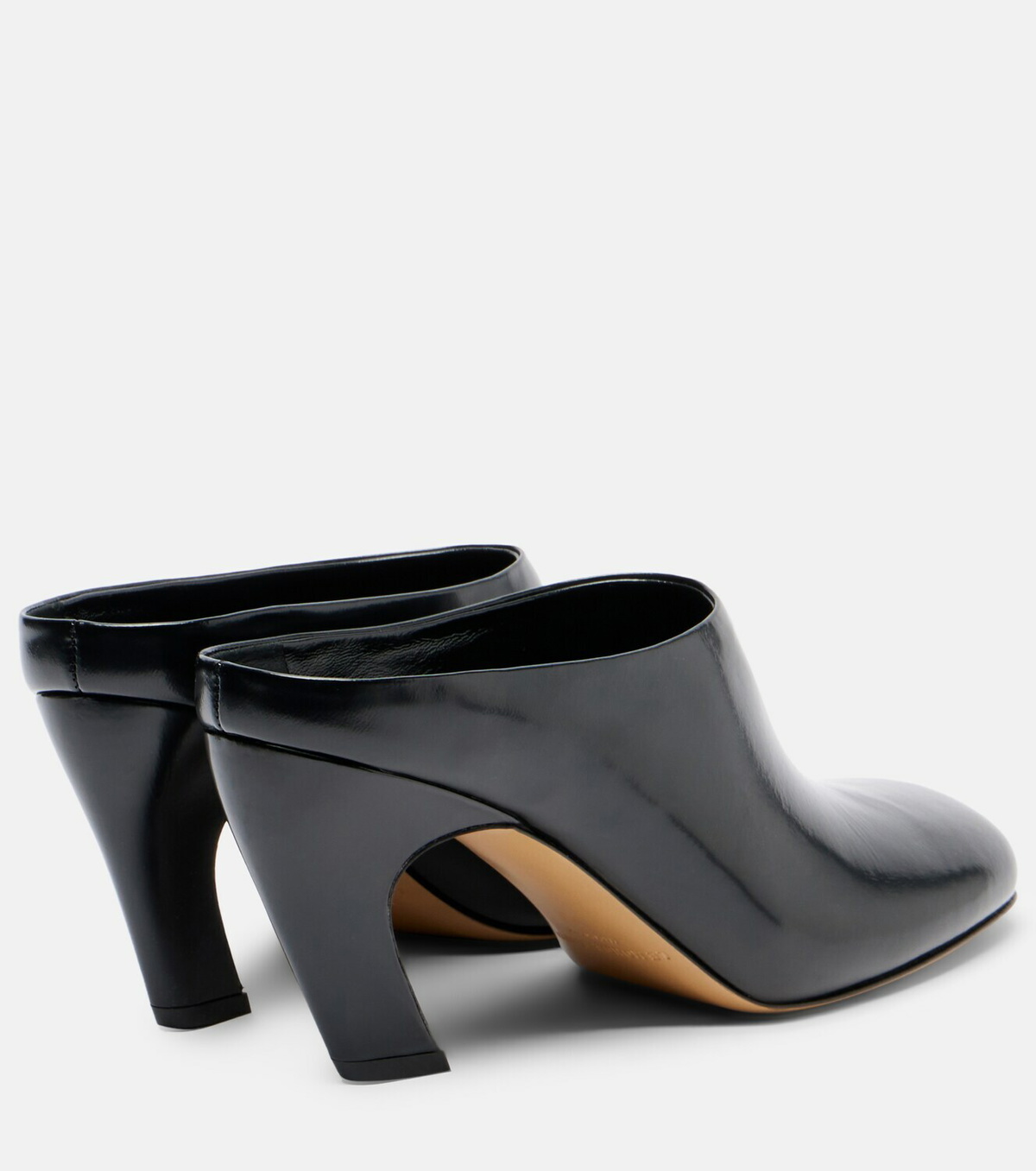 Le Monde Béryl Mica 80 leather mules