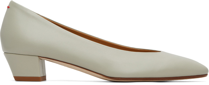 Photo: Aeyde Gray Helia Low-Cut Heels