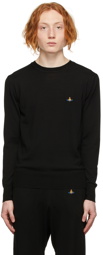 Vivienne Westwood Black Orb Round Neck Sweater