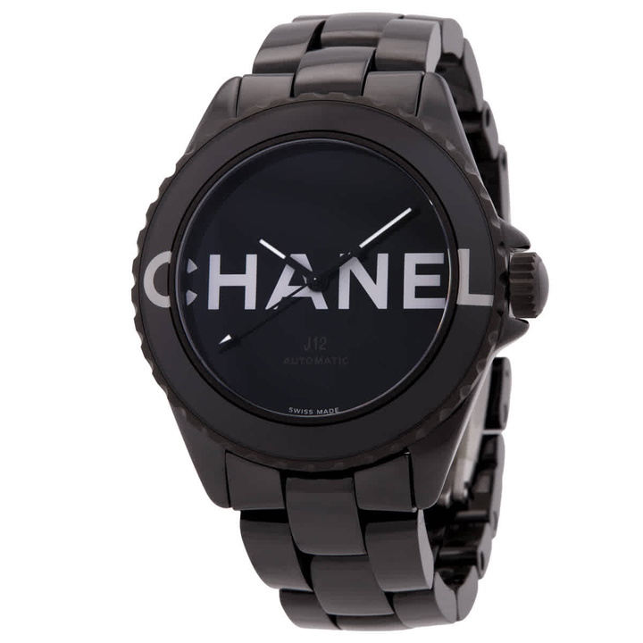 Photo: Chanel J12 Wanted De Chanel Automatic Black Dial Ladies Watch H7418