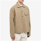 MHL by Margaret Howell Men's MHL. by Margaret Howell Pull On Utility Shirt in Mouse