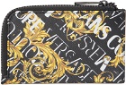 Versace Jeans Couture Black Graphic Card Holder