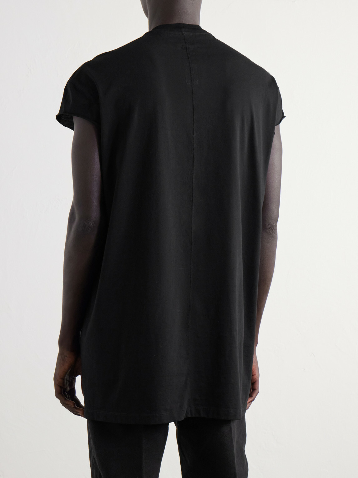 Rick Owens - Cotton-Jersey T-Shirt - Black