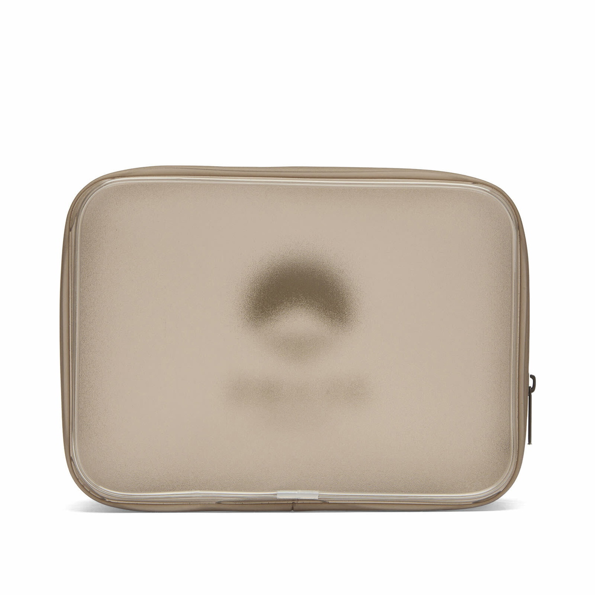 BEAMS JAPAN Logo Pouch - Large in Brown 