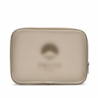 BEAMS JAPAN Logo Pouch - Large in Brown 