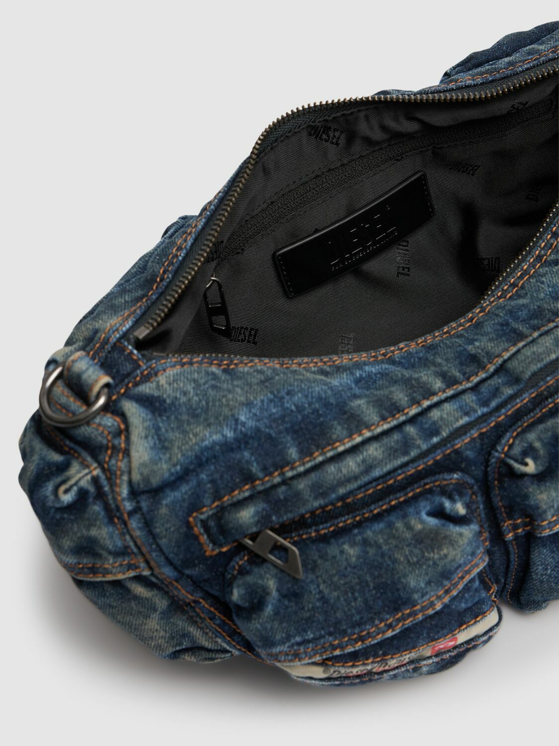 DIESEL Re-edition Travel 3000 Denim Bag Diesel DIESEL Re-edition Travel 3000 Denim Bag Diesel