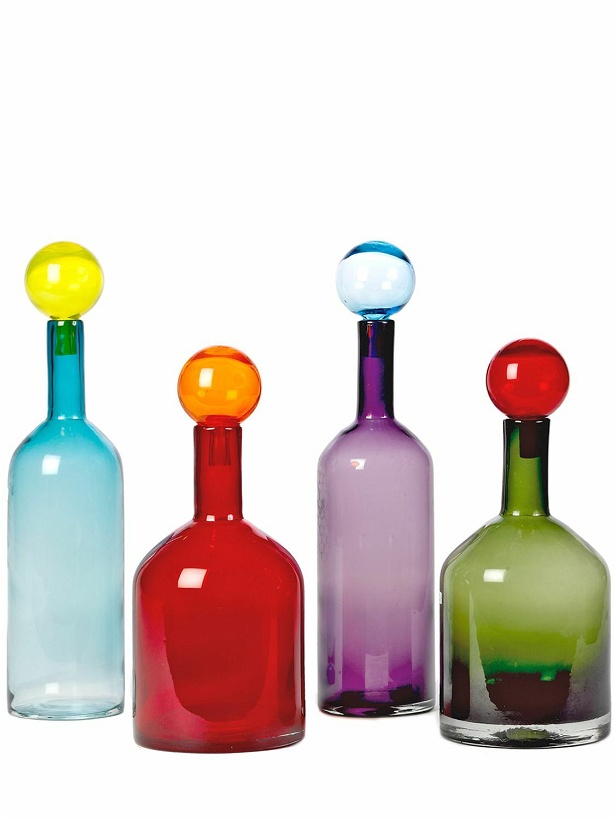 Photo: POLSPOTTEN - Bubbles & Bottles Set Of 4 Bottles
