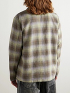 Our Legacy - Checked Linen and Cotton-Blend Shirt - Brown