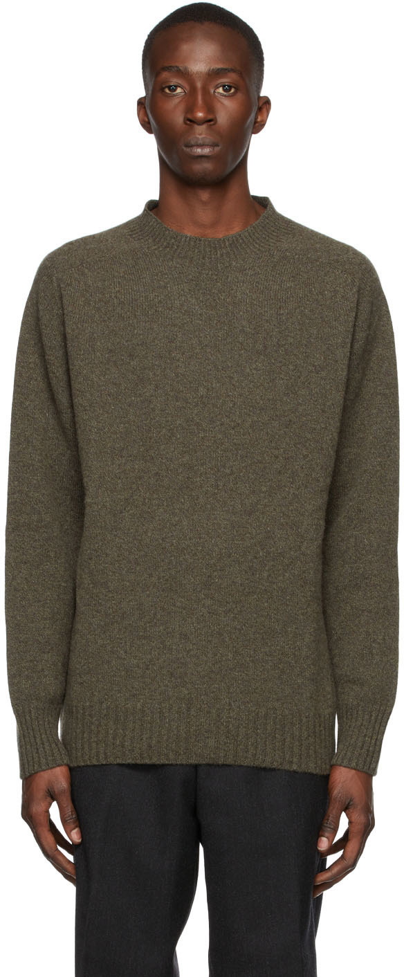 Margaret Howell Black Cashmere Saddle Sweater Margaret Howell