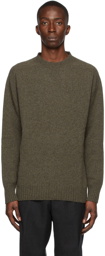 Margaret Howell Black Cashmere Saddle Sweater