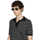 Versace Gold Medusa Biggie Sunglasses