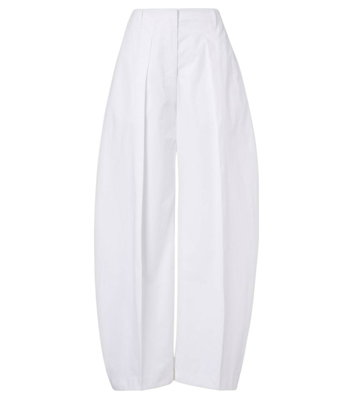 【Jacquemus】 Curzio high-riseコットンブレンドワイドレッグパ JACQUEMUS Le Pantalon Curzio Stretch Cotton Pants Jacquemus