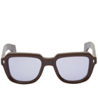 Jacques Marie Mage Taos Sunglasses in Chocolate