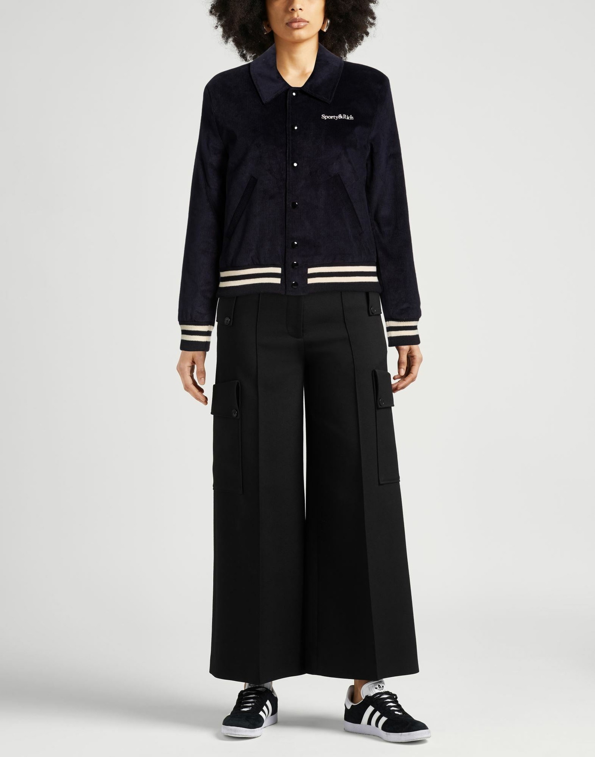 Sporty & Rich Womens Jacket in Navy