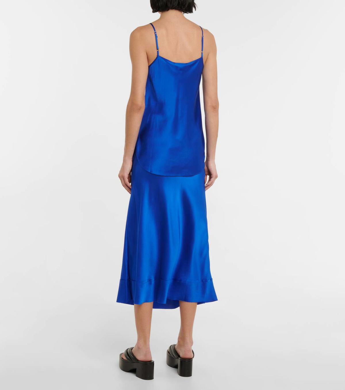 Lee Mathews Stella silk satin camisole