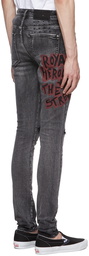 Ksubi Gray Van Winkle Spray Jeans