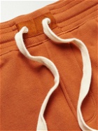 Outerknown - All-Day Tapered Organic Cotton-Blend Jersey Sweatpants - Orange