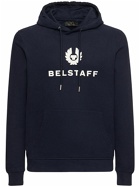 BELSTAFF - Logo Cotton Fleece Hoodie