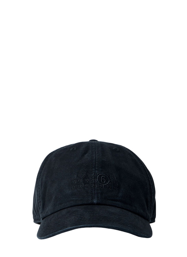 Photo: MM6 Maison Margiela Logo Motif Baseball Cap