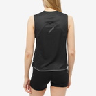 SOAR Women's Printed Singlet in Black