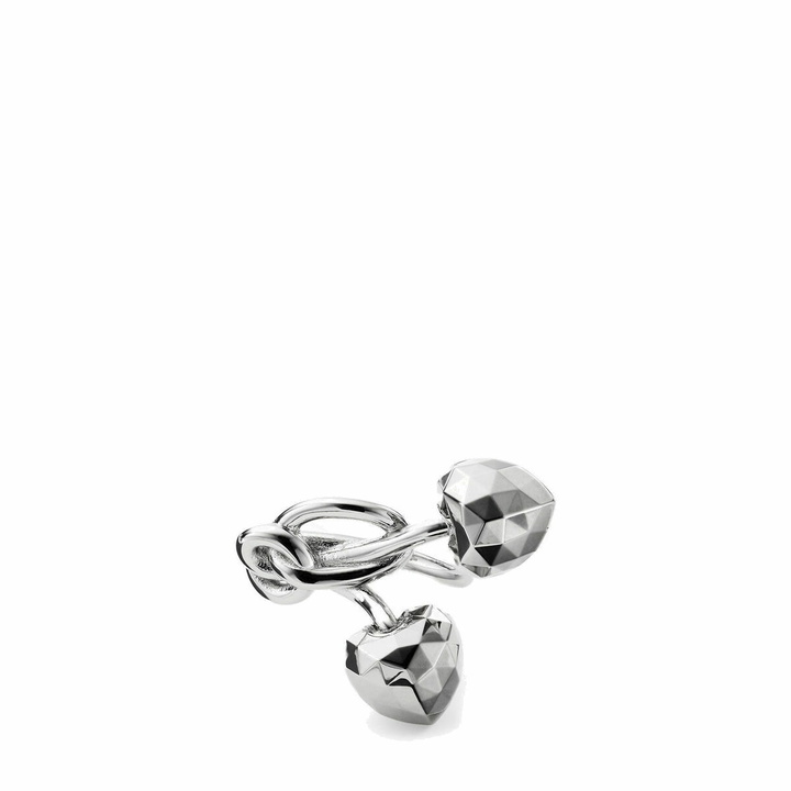Photo: Jimmy Choo Faceted Heart Ring Accessory