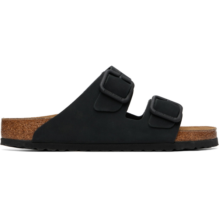 Photo: Birkenstock Black Regular Arizona Wire Buckle Sandals