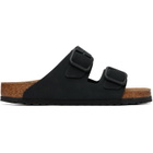 Birkenstock Black Regular Arizona Wire Buckle Sandals