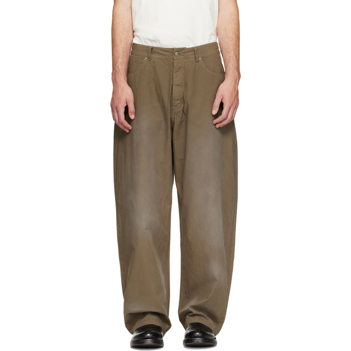 Photo: 424 Khaki Big Daddy Trousers